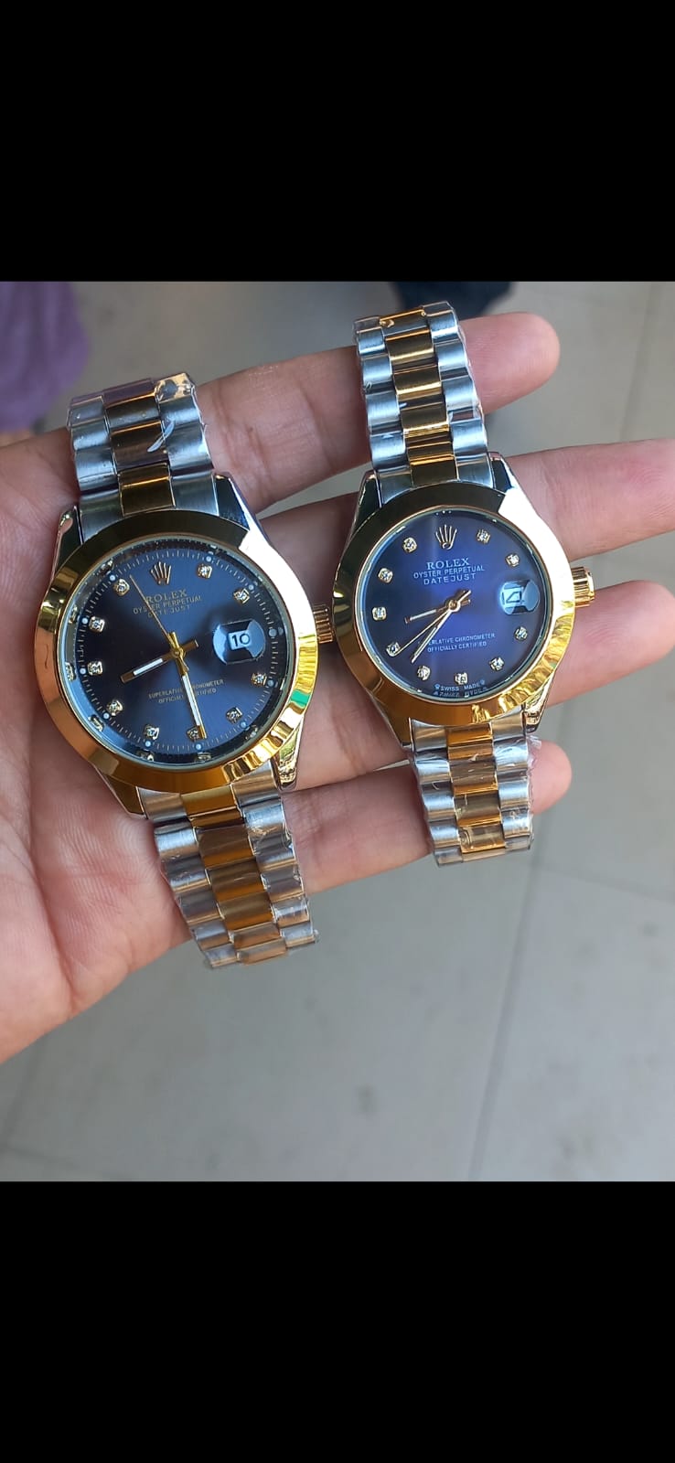 Rolex Oyster Date Couple Watch