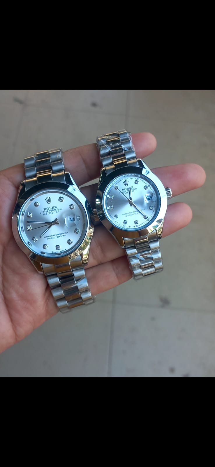 Rolex Oyster Date Couple Watch