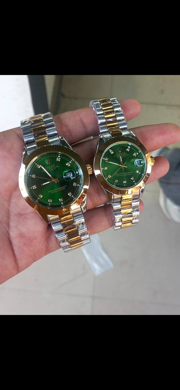 Rolex Oyster Date Couple Watch